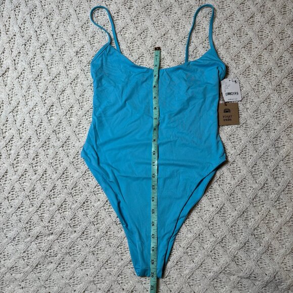 NWT Toast Swim Blue Opal One‎ Piece Swimsuit – Women’s Small - Picture 5 of 8